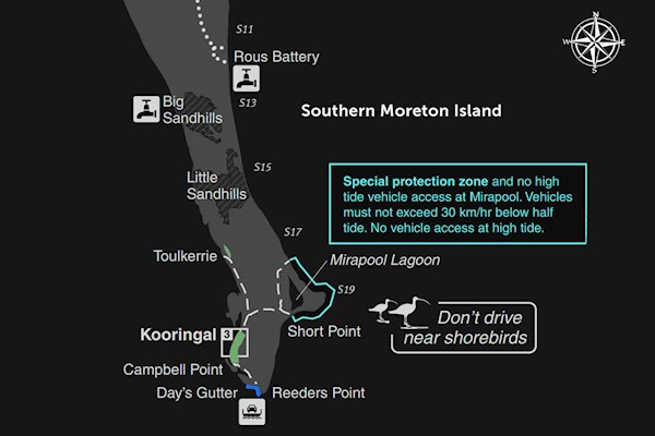 Mirapool Lagoon Map