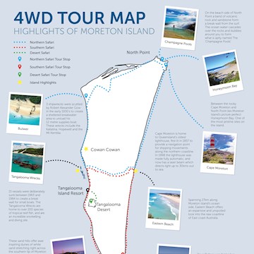Tangle Island Map Tangalooma Island Resort Maps & Moreton Island Maps