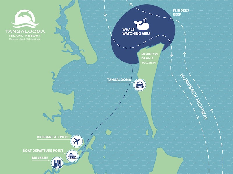 Tangalooma Map