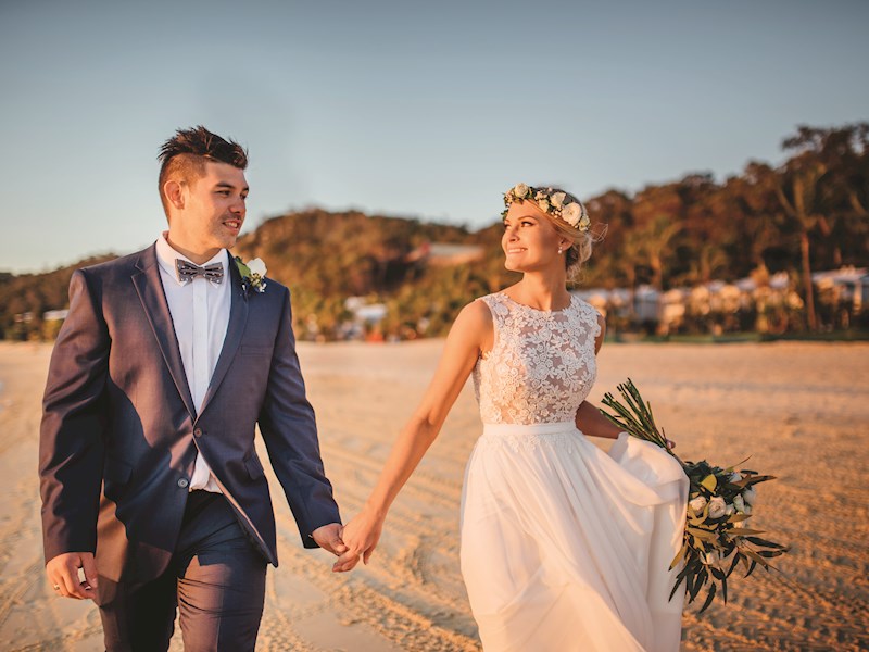 Beach Wedding Venue Photo Gallery Tangalooma Island Resort