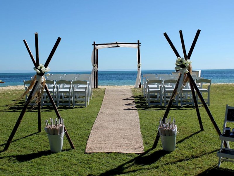 Beach Weddings Tangalooma Island Resort Queensland