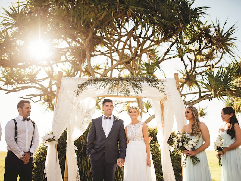 Beach Wedding Venue Photo Gallery Tangalooma Island Resort