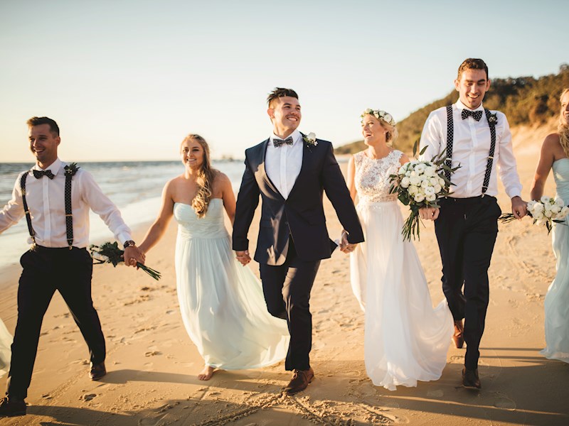 Beach Weddings Tangalooma Island Resort Queensland