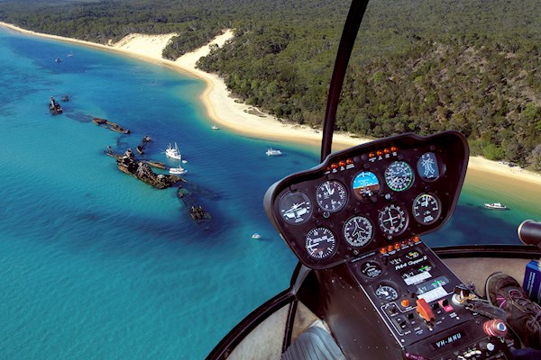 Helicopter Flights at Tangalooma