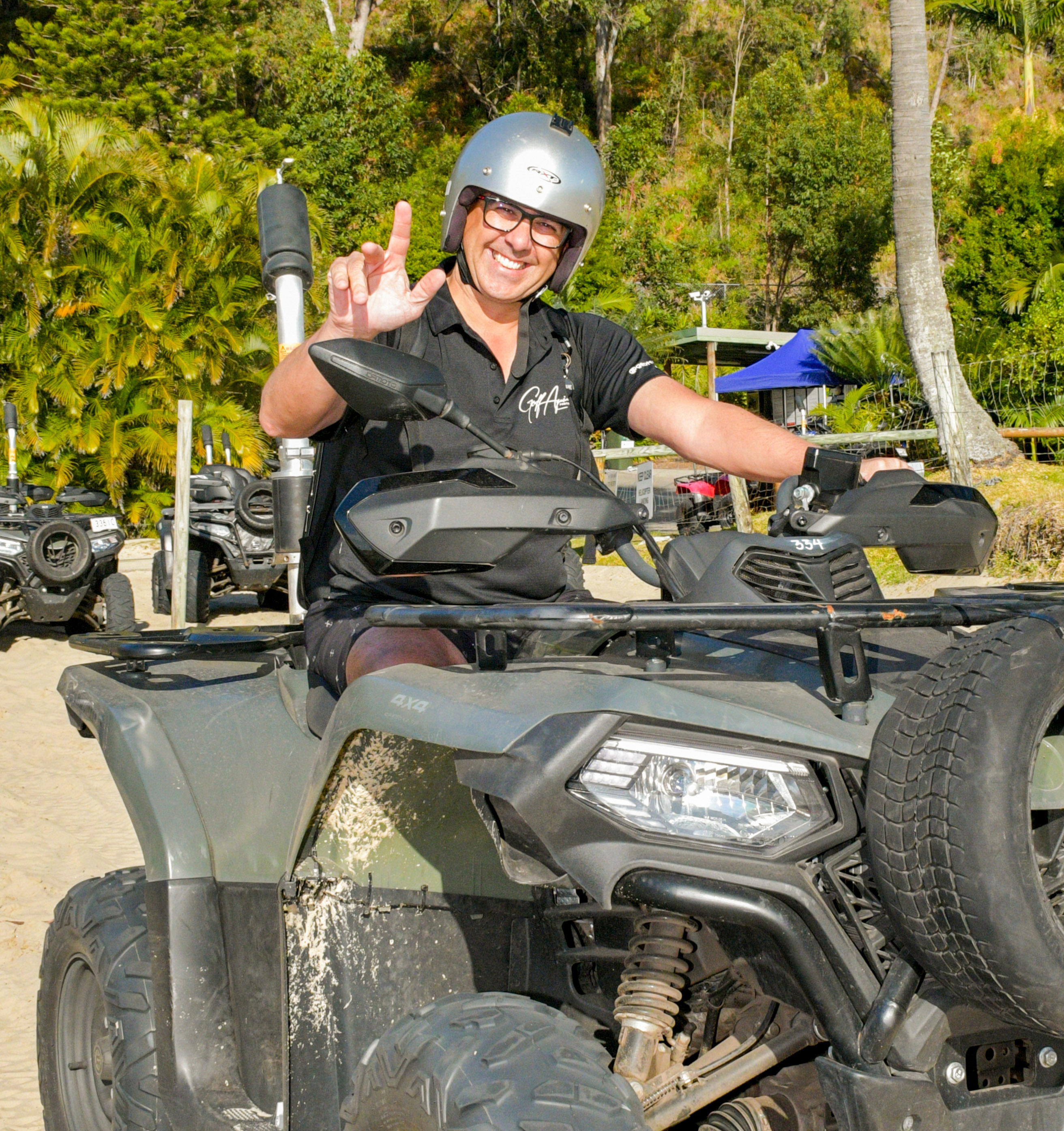 Geoff Aquino at Tangalooma