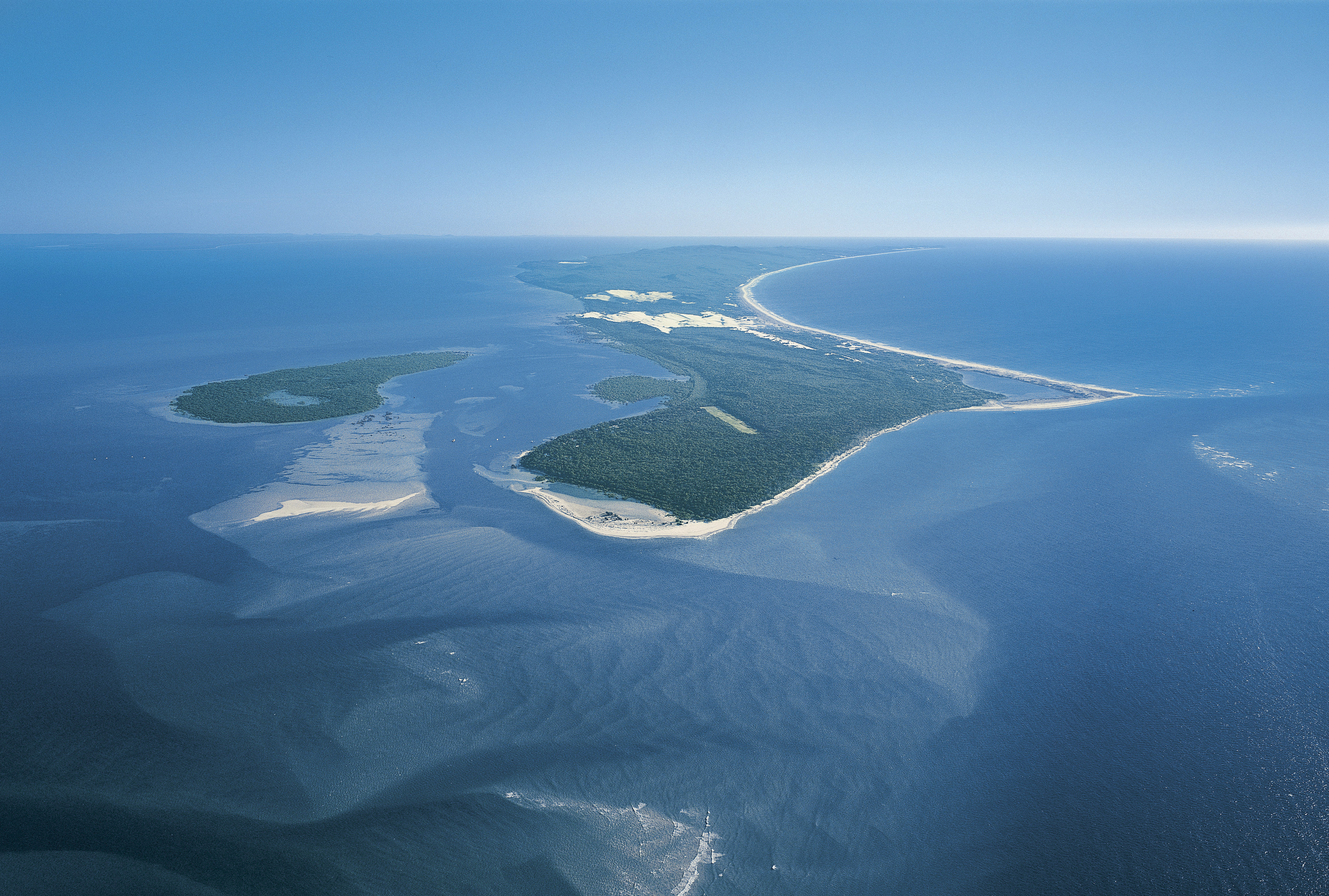 South end of Moreton Island