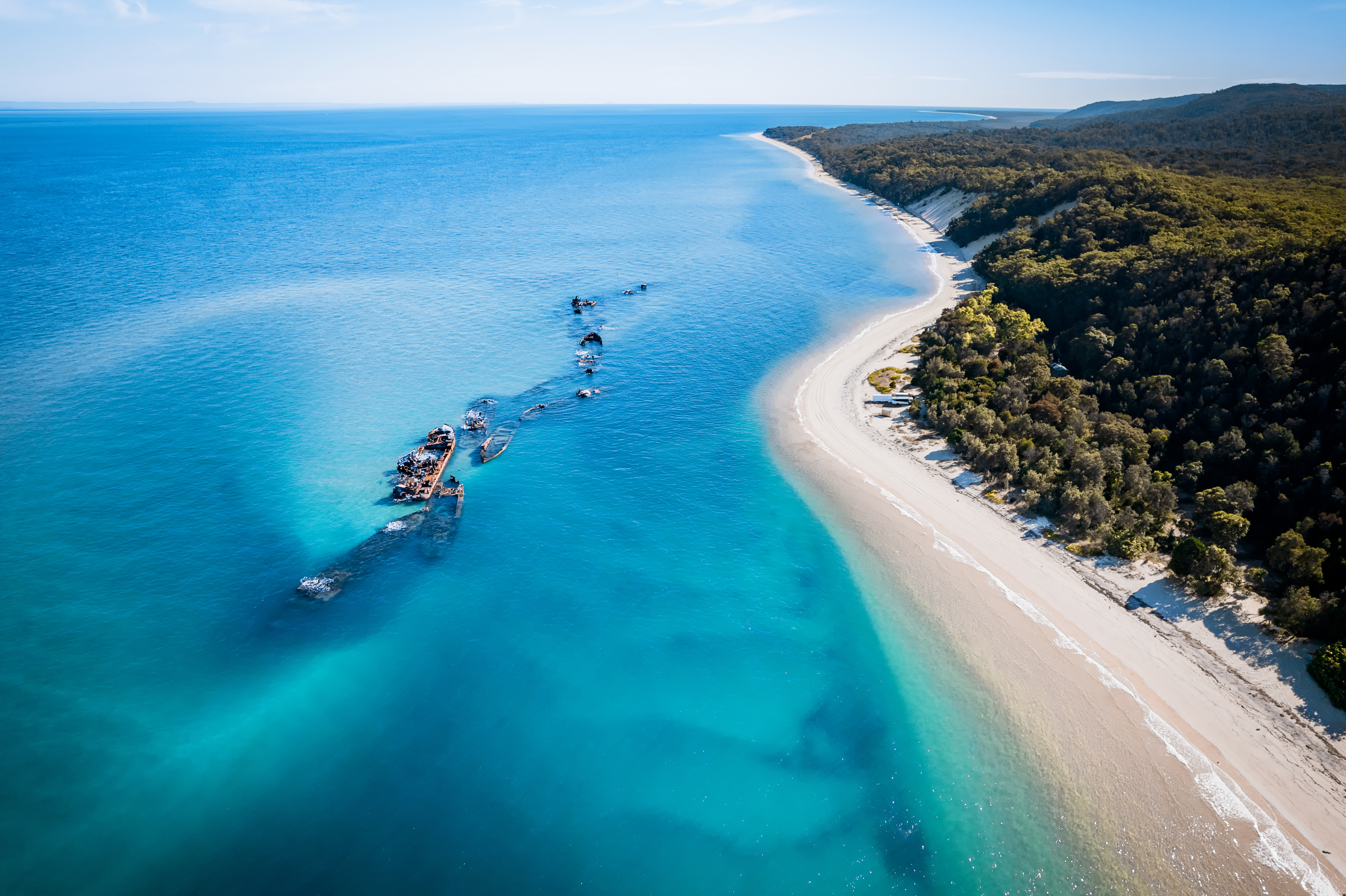 Tangalooma Shipwrecks at Moreton Island