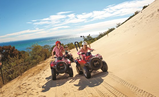 ATV Quad Bike Tours at Tangalooma & Moreton Island